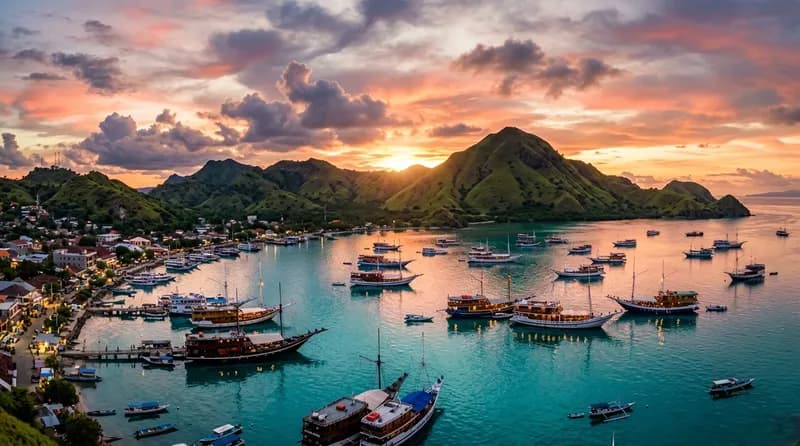 Destinasi wisata Labuan Bajo di Indonesia