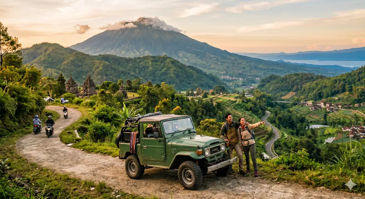 Sewa Jeep dan Paket Wisata Telomoyo