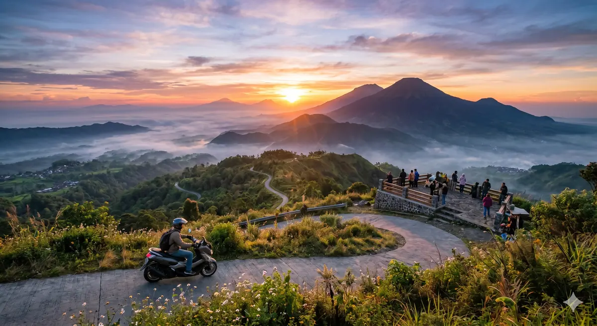 Tips Berburu Sunrise di Gunung Telomoyo