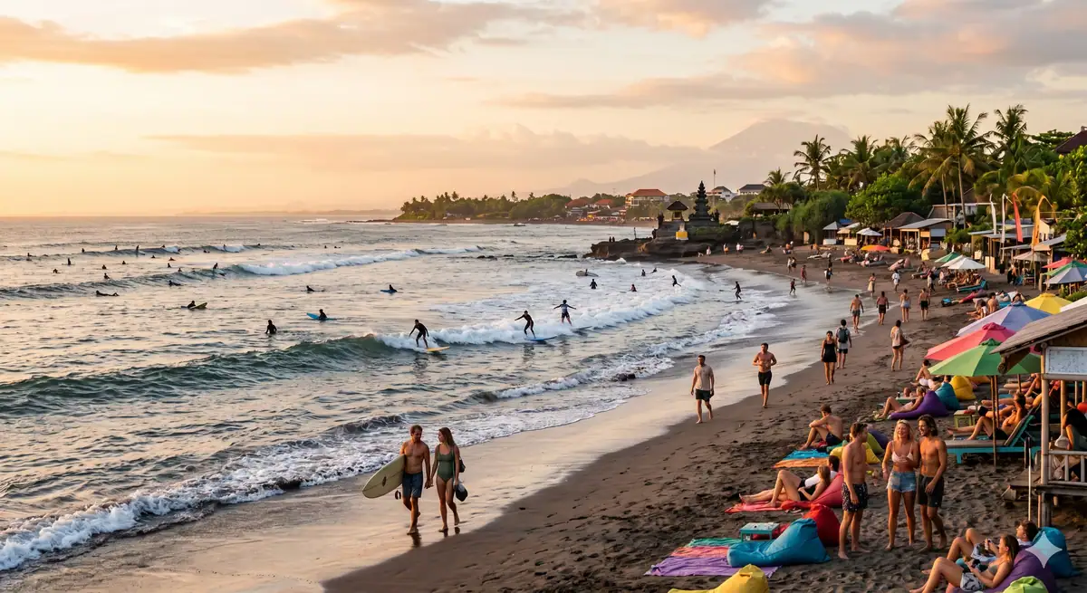 Aktivitas Seru di Pantai Canggu