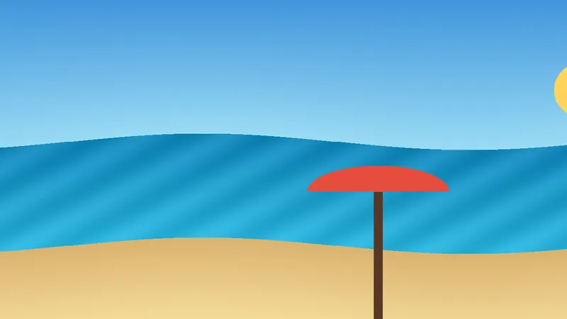 Ilustrasi persiapan wisata Pantai Citepus