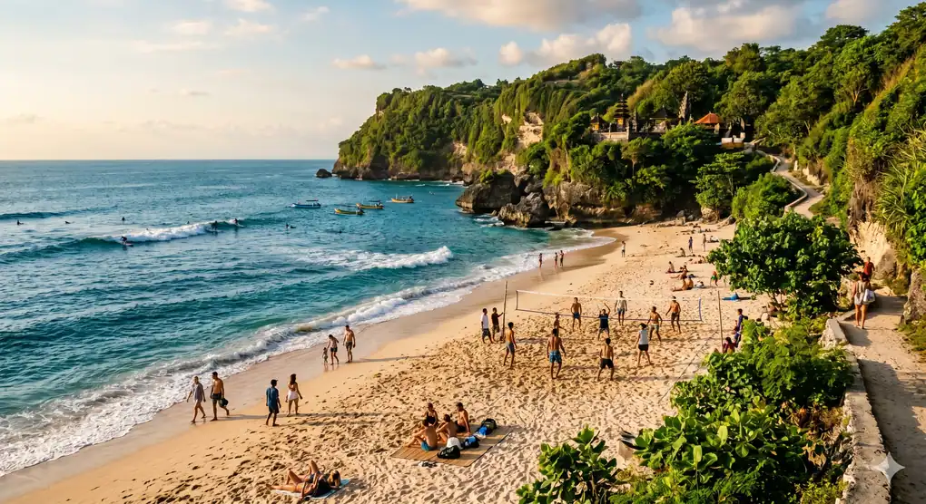 Aktivitas Seru di Pantai Gunung Payung