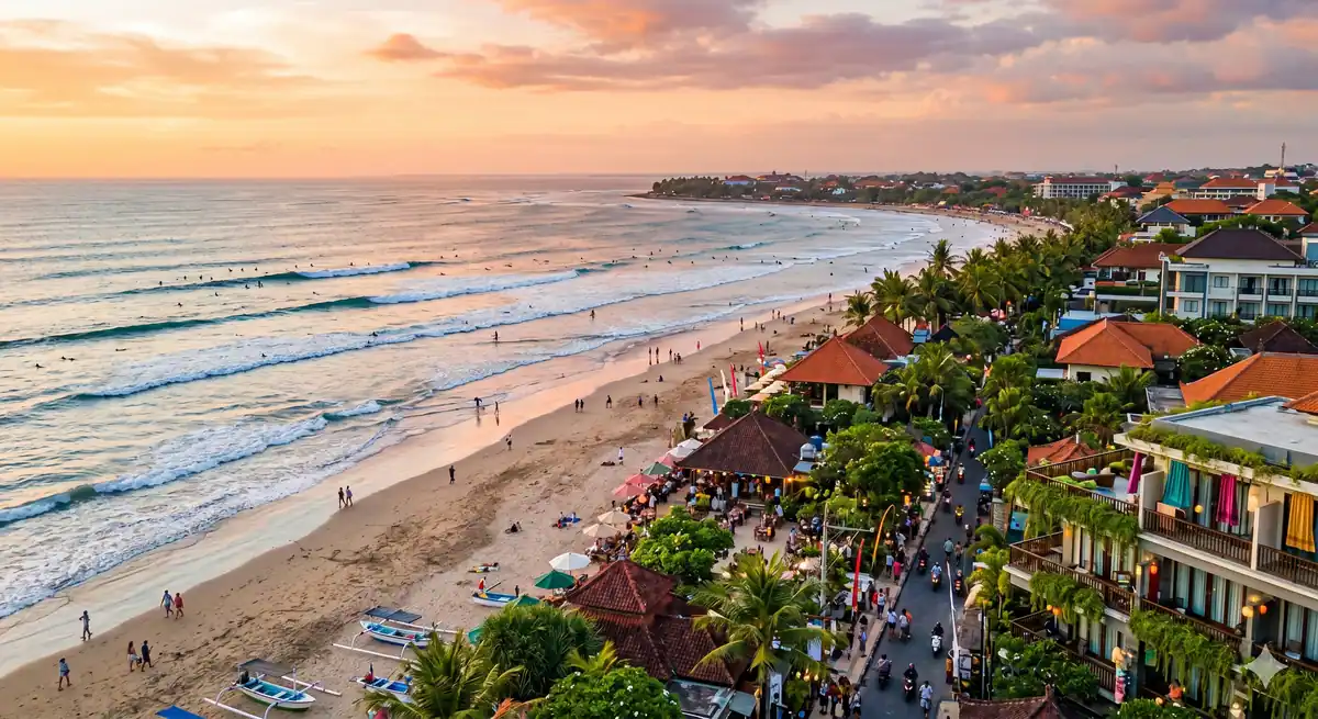 Akomodasi di Sekitar Pantai Kuta