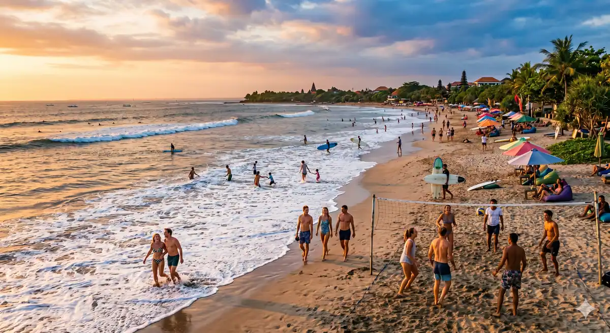 Aktivitas Seru di Pantai Legian Bali