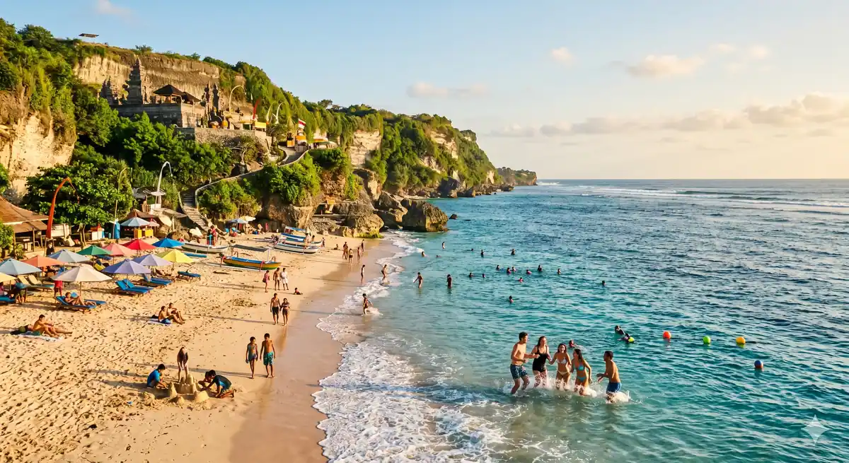 Aktivitas Seru di Pantai Melasti Ungasan