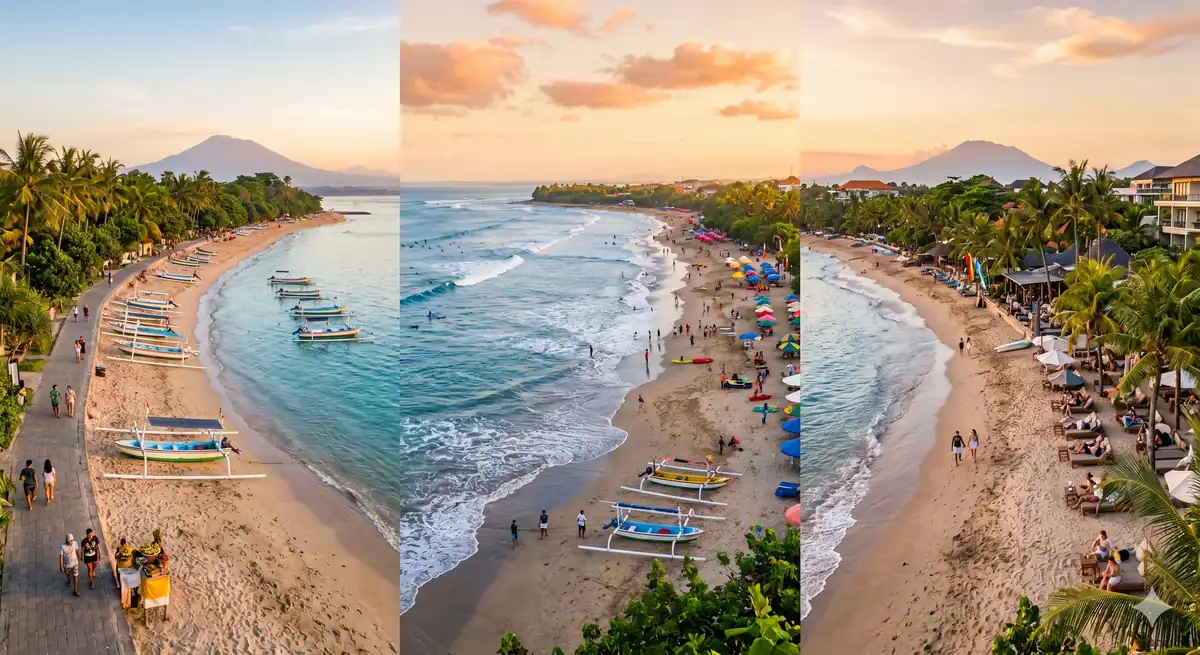 Sanur vs Kuta vs Seminyak: Mana yang Cocok untuk Anda