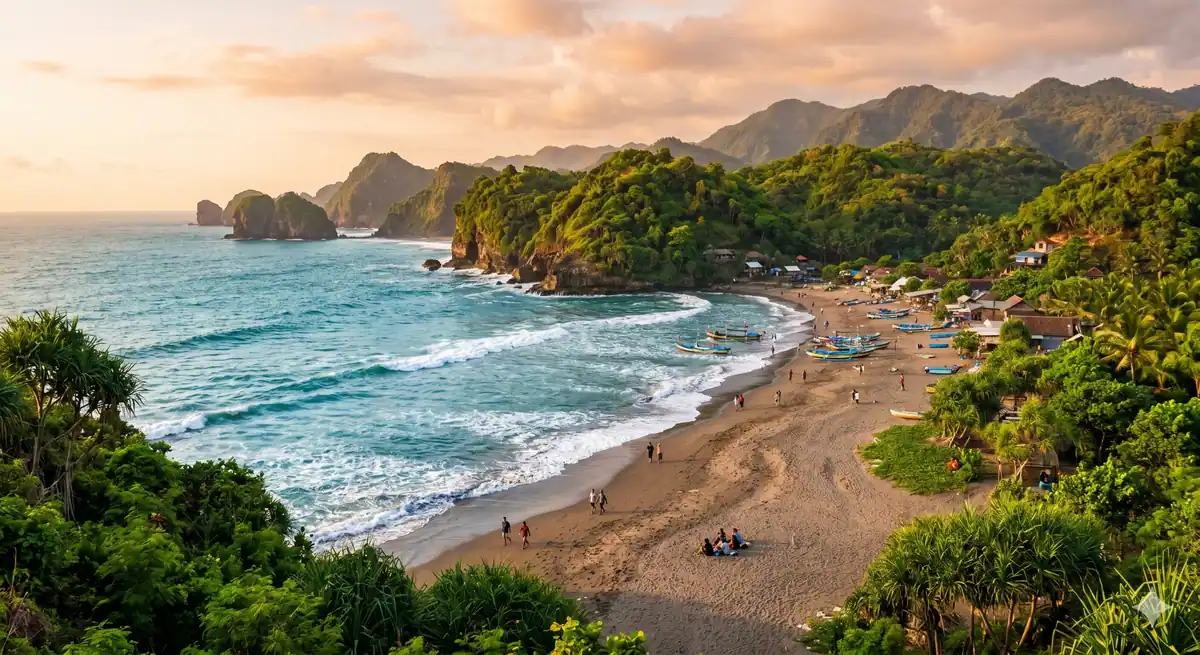 Tips Berkunjung ke Pantai Tambak Rejo Blitar