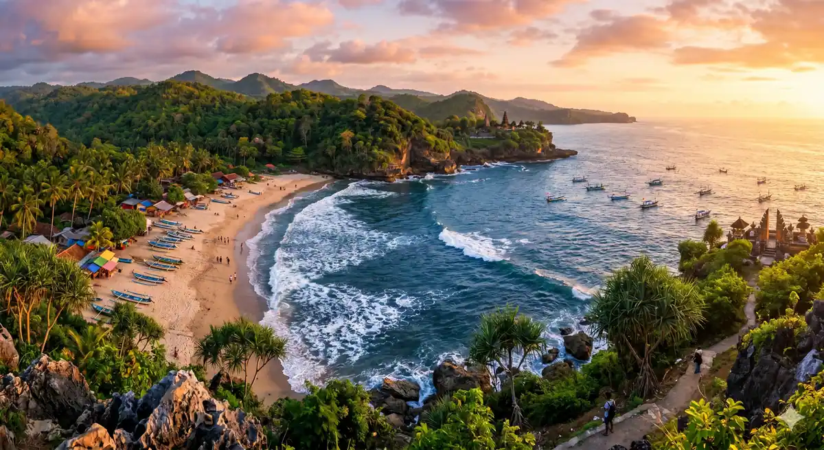 Tips Berkunjung ke Pantai Tambakrejo Blitar