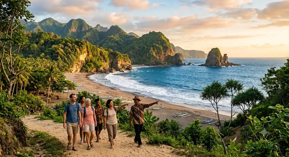 Tips Berkunjung ke Pantai Watu Leter