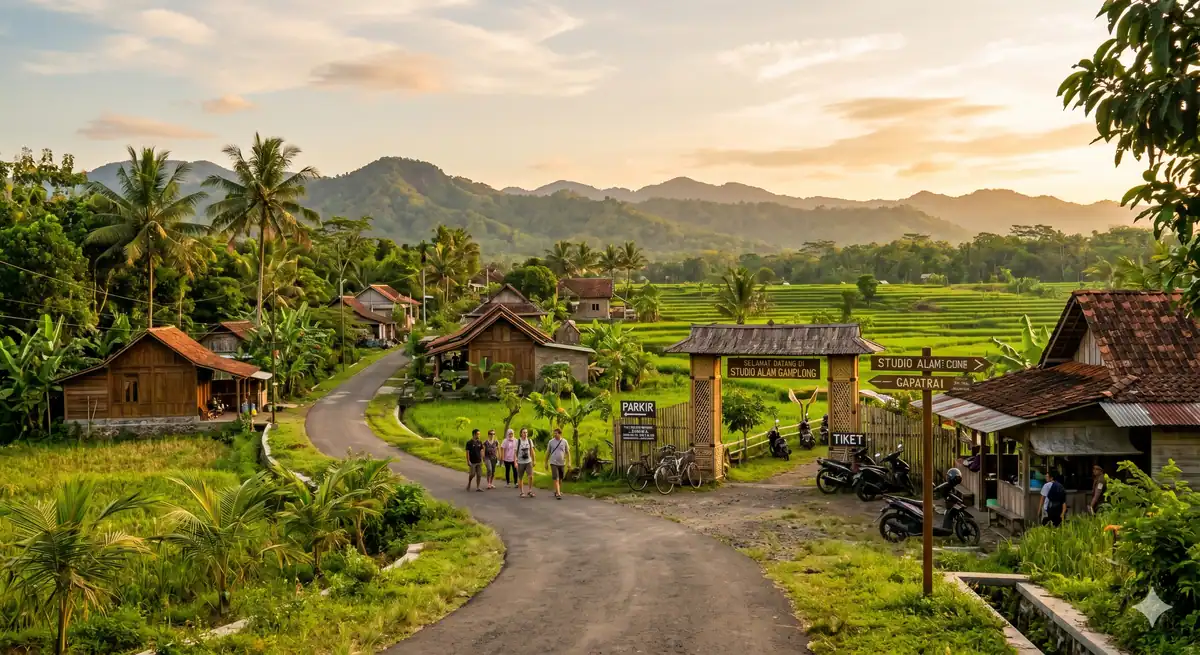 Lokasi dan Cara Menuju Studio Alam Gamplong