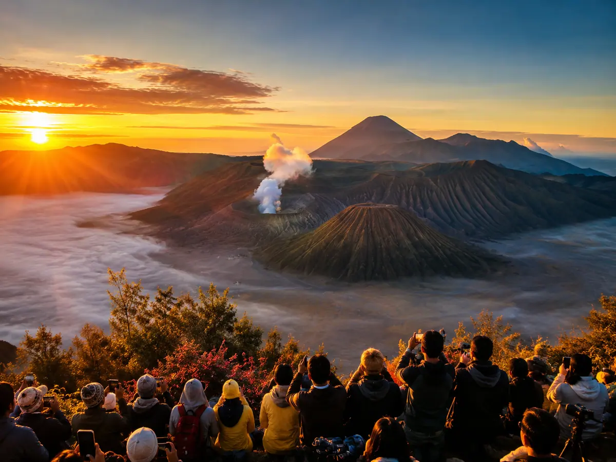 Spot Sunrise Terbaik di Bromo